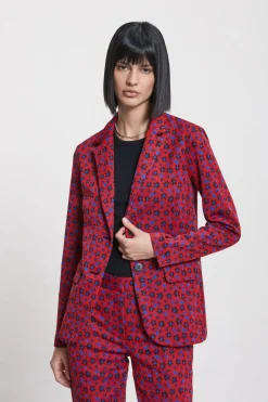 Gemusterte Jacke