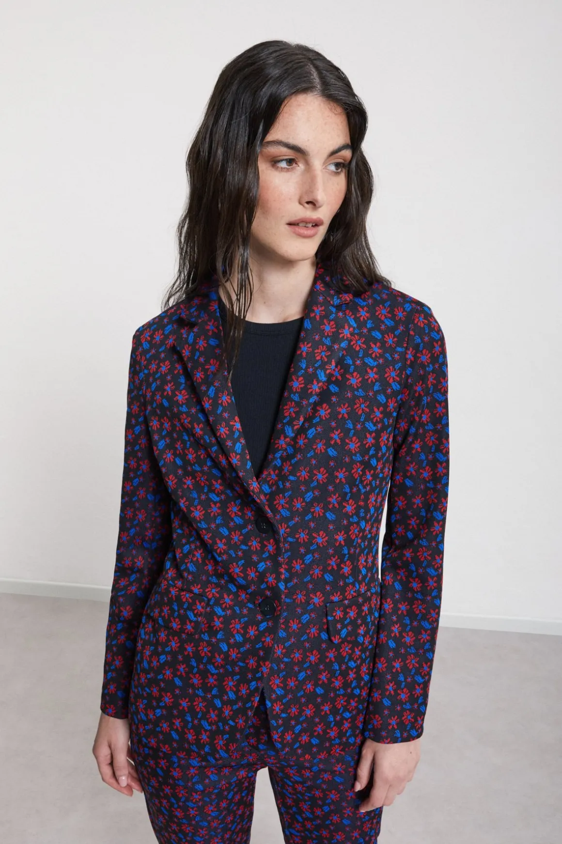 Gemusterte Jacke
