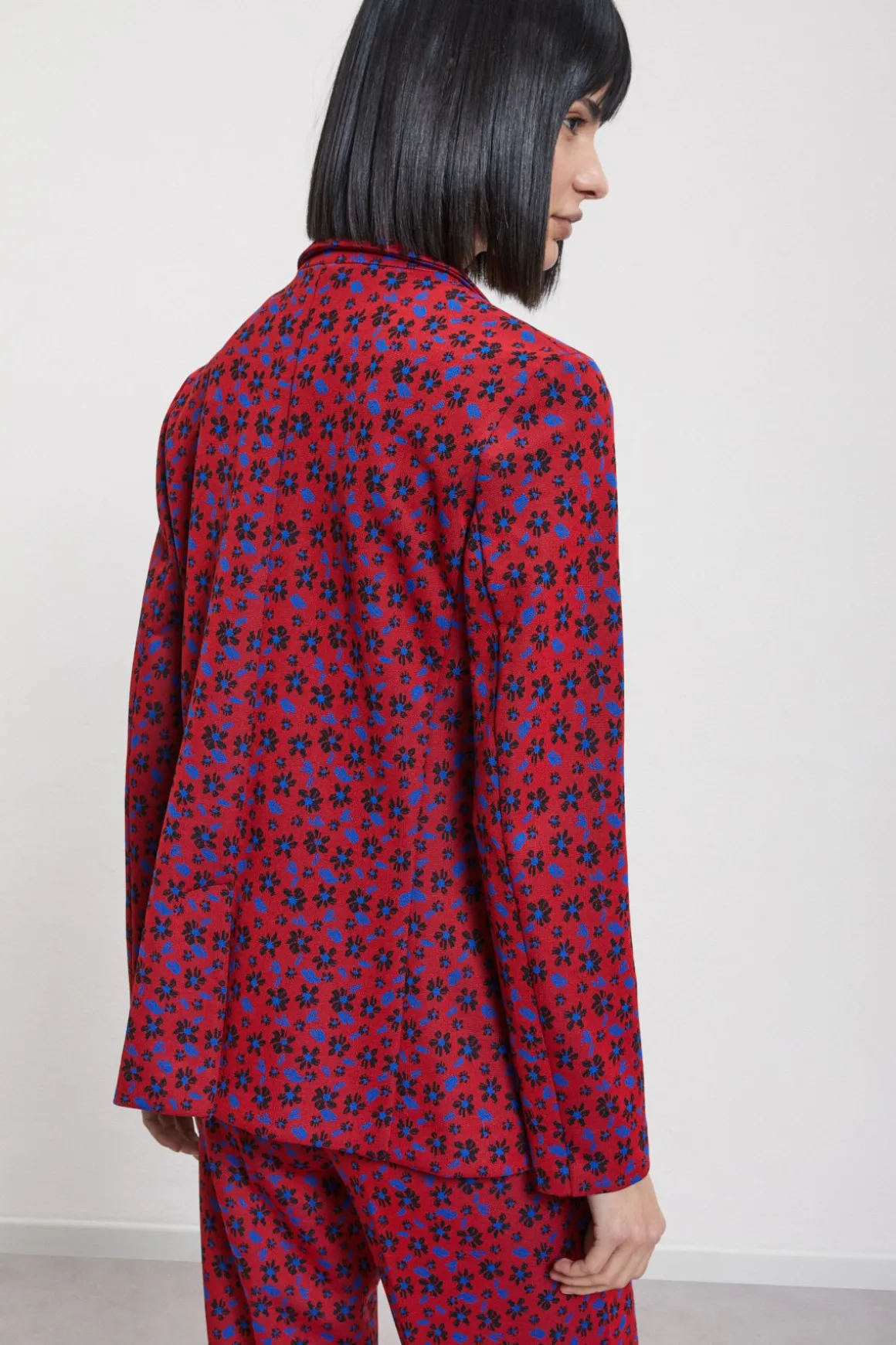 Gemusterte Jacke