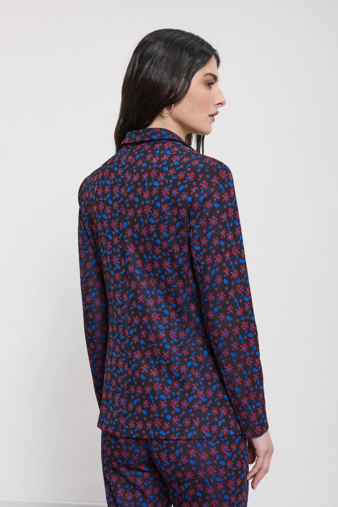 Gemusterte Jacke