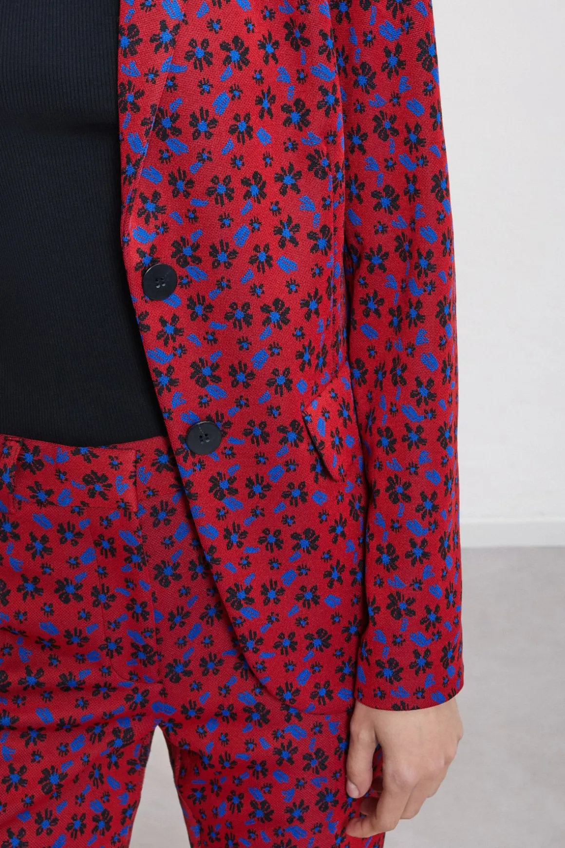 Gemusterte Jacke