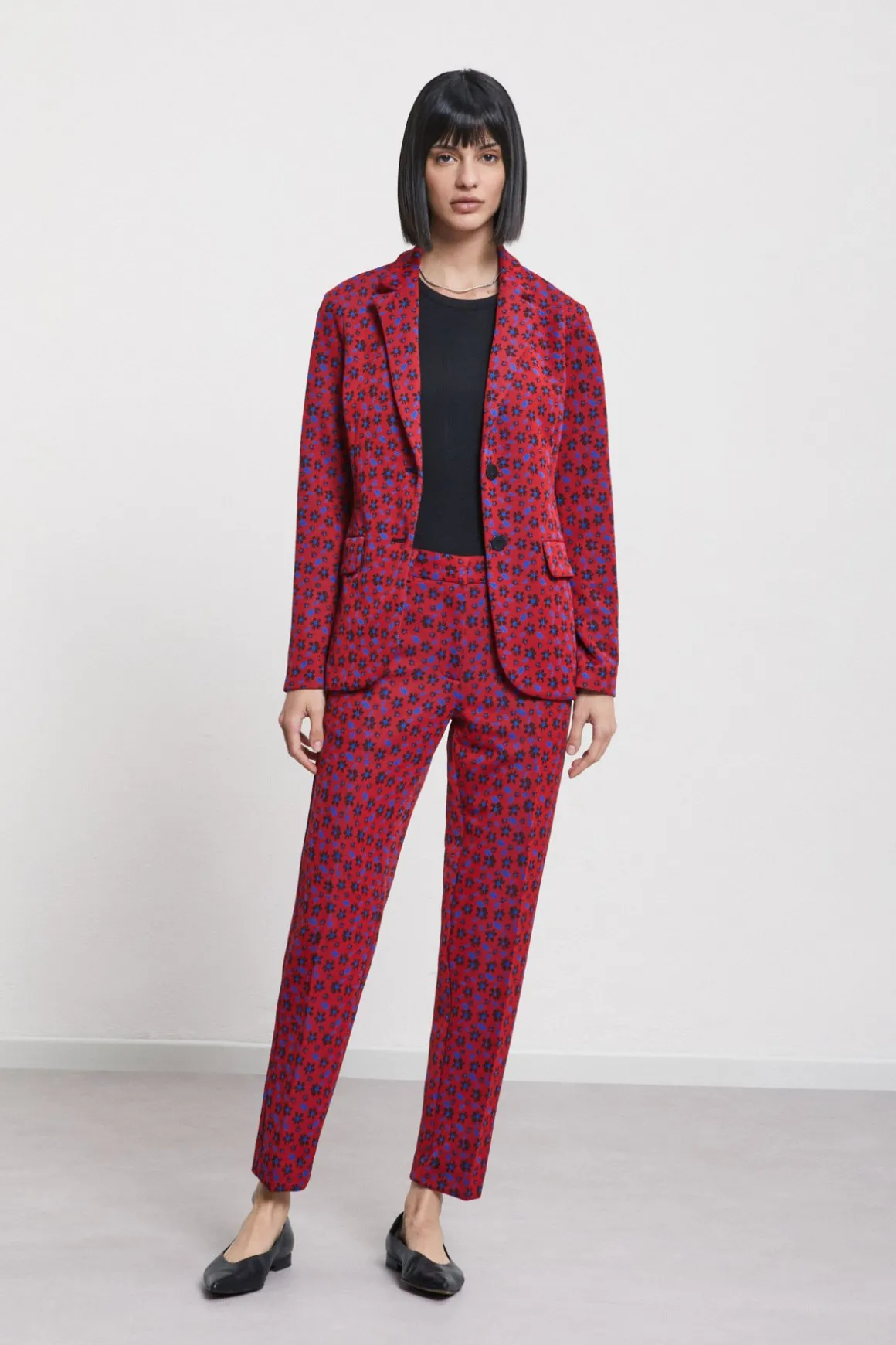 Gemusterte Jacke