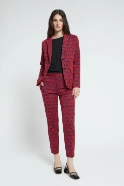 Gemusterte Jacke