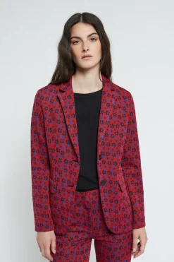 Gemusterte Jacke