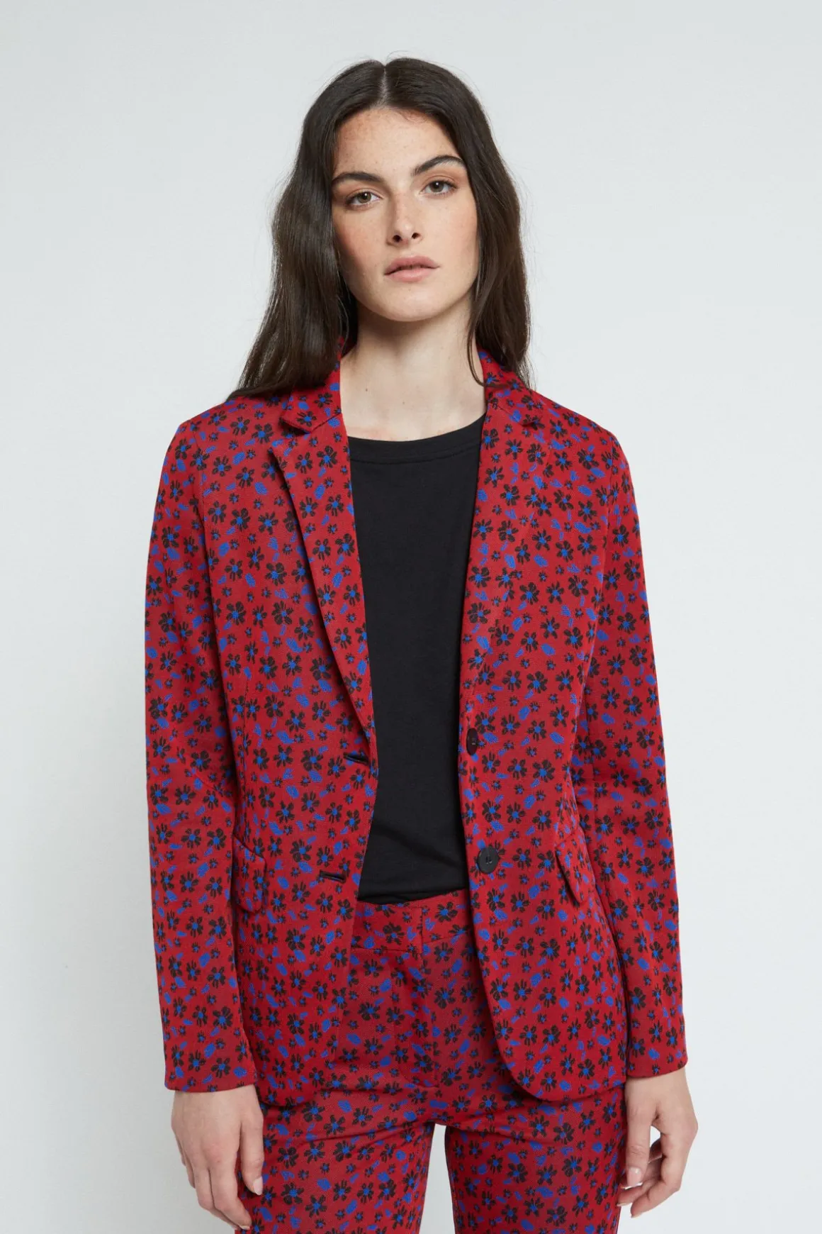 Gemusterte Jacke