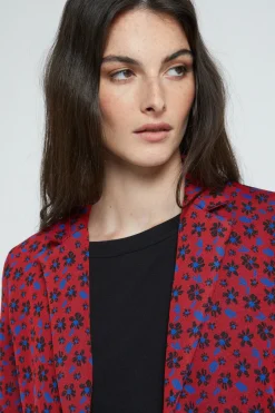 Gemusterte Jacke