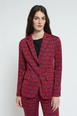 Gemusterte Jacke