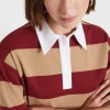 Gestreiftes Poloshirt
