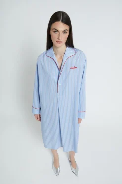 Hemdblusenkleid aus Baumwolle