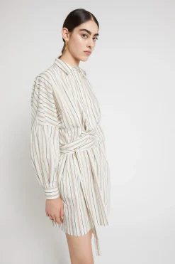 Hemdblusenkleid aus Baumwolle