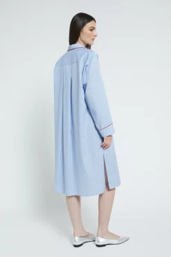 Hemdblusenkleid aus Baumwolle