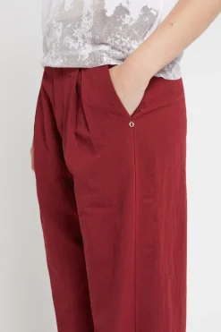 Hose mit hoher Taille