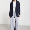 Jacke aus 2 Stoffen