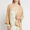 Jacke im Kimono-Stil aus Seidenmischgewebe