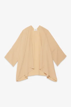 Jacke im Kimono-Stil aus Seidenmischgewebe