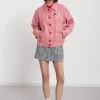 Jacke mit Vichy-Print