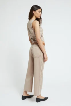 Jeans im Gaucho-Stil