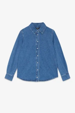 Jeansbluse