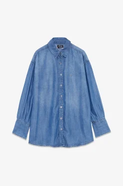 Jeansbluse