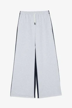 Joggerhose aus 2 Stoffen