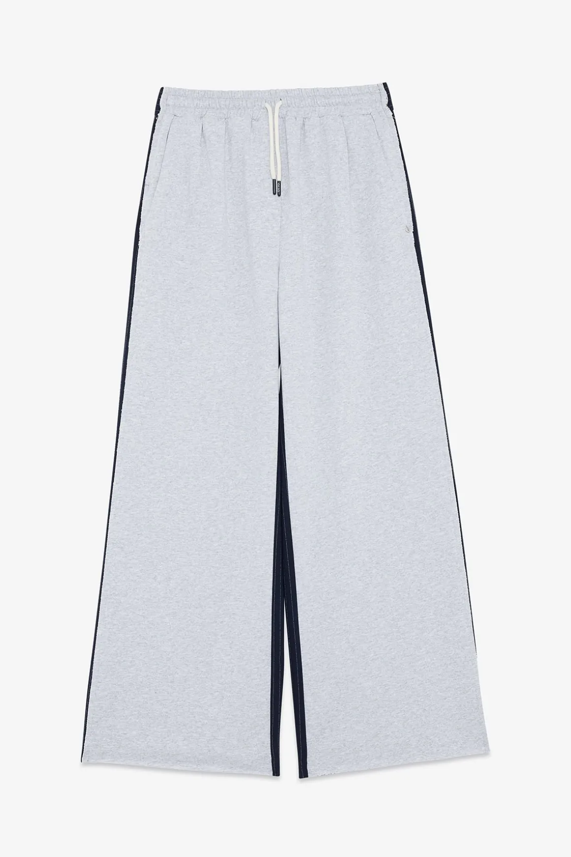 Joggerhose aus 2 Stoffen