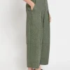 Karottenhose aus Leinen