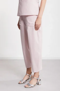 Karottenhose aus Popeline