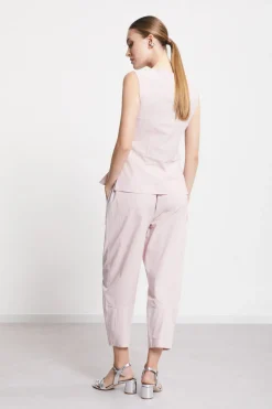 Karottenhose aus Popeline