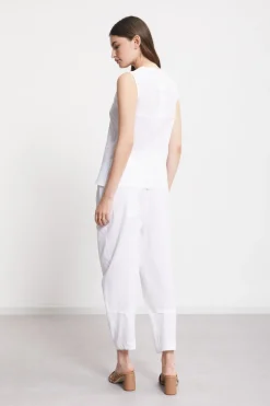 Karottenhose aus Popeline