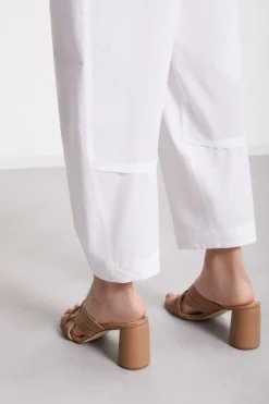 Karottenhose aus Popeline