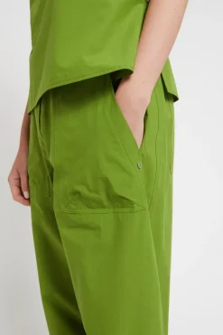 Karottenhose aus Popeline