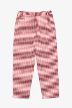 Knöchellange Baumwollhose