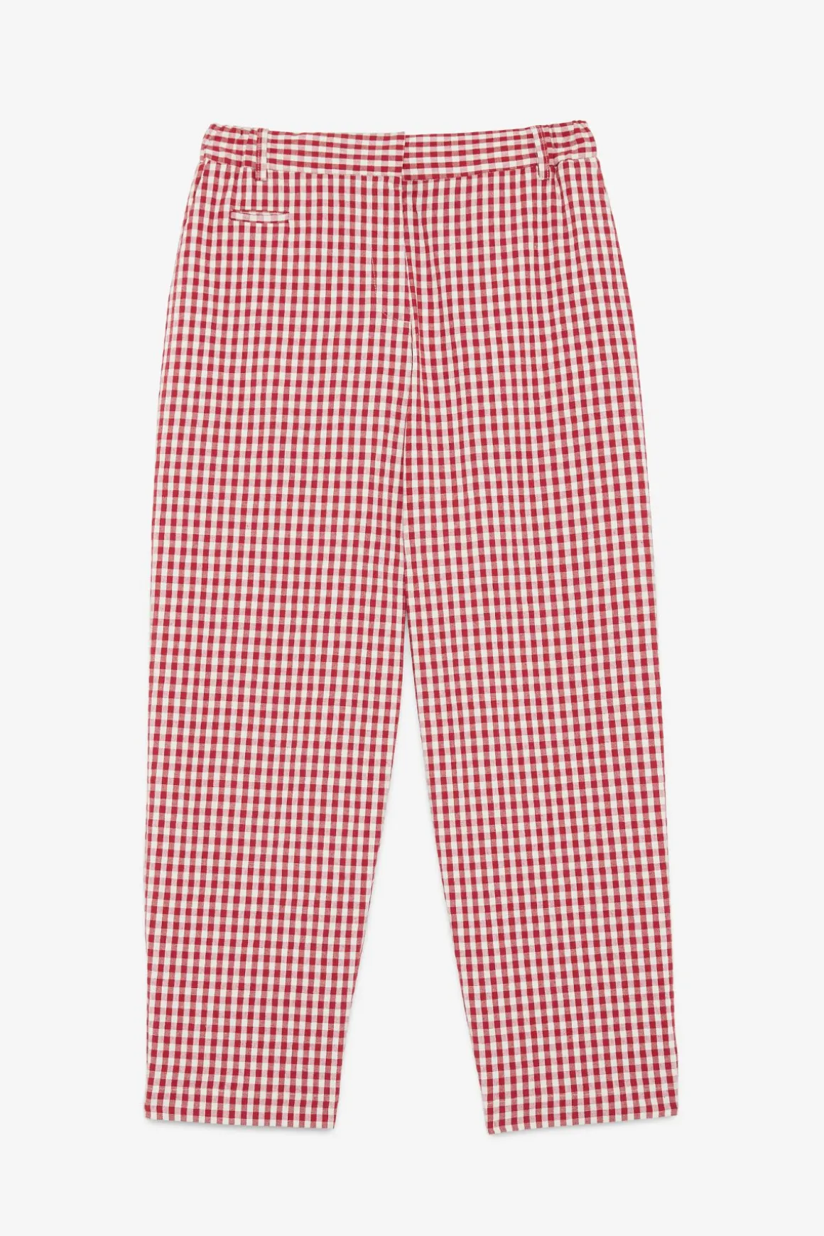 Knöchellange Baumwollhose