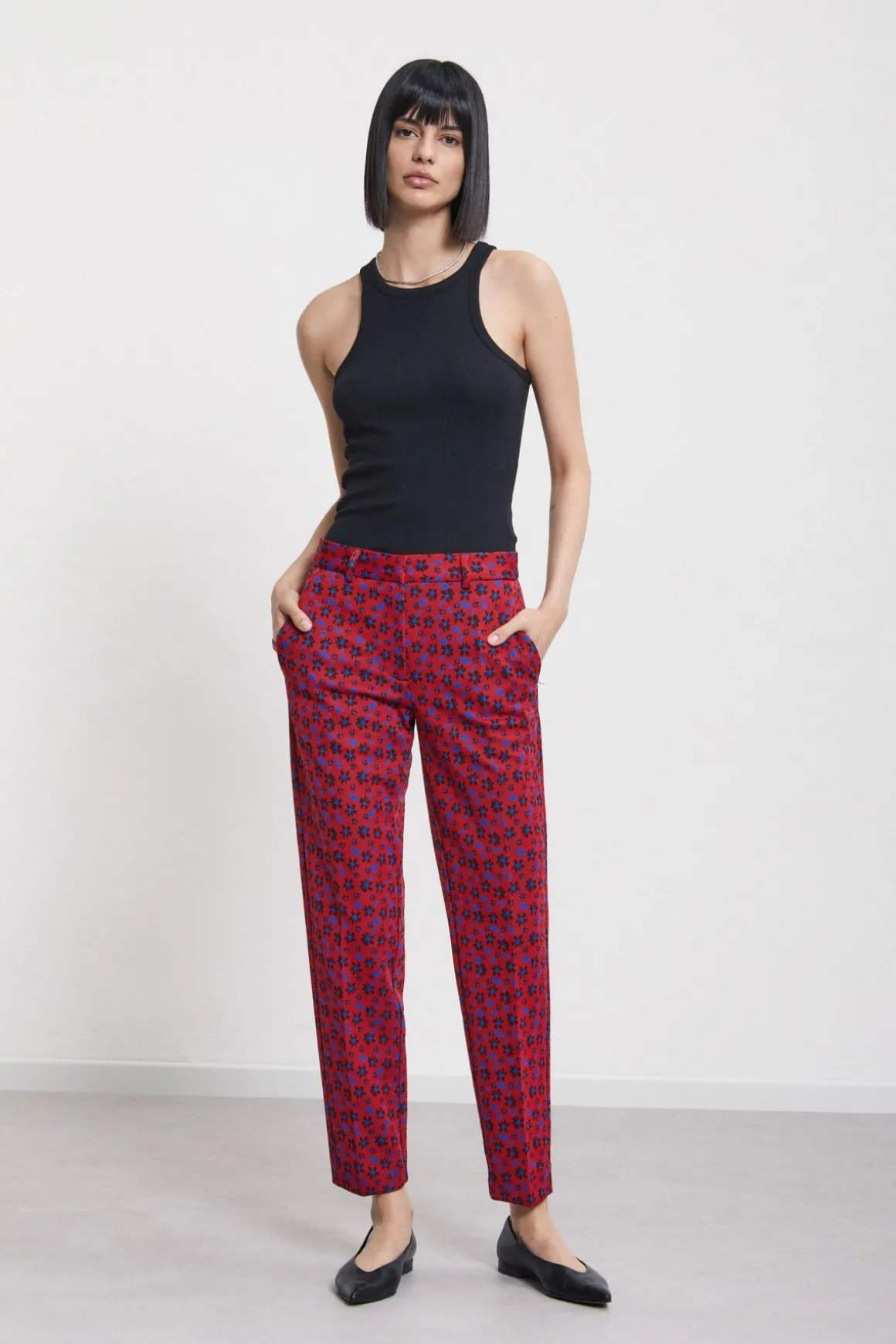 Knöchellange Hose