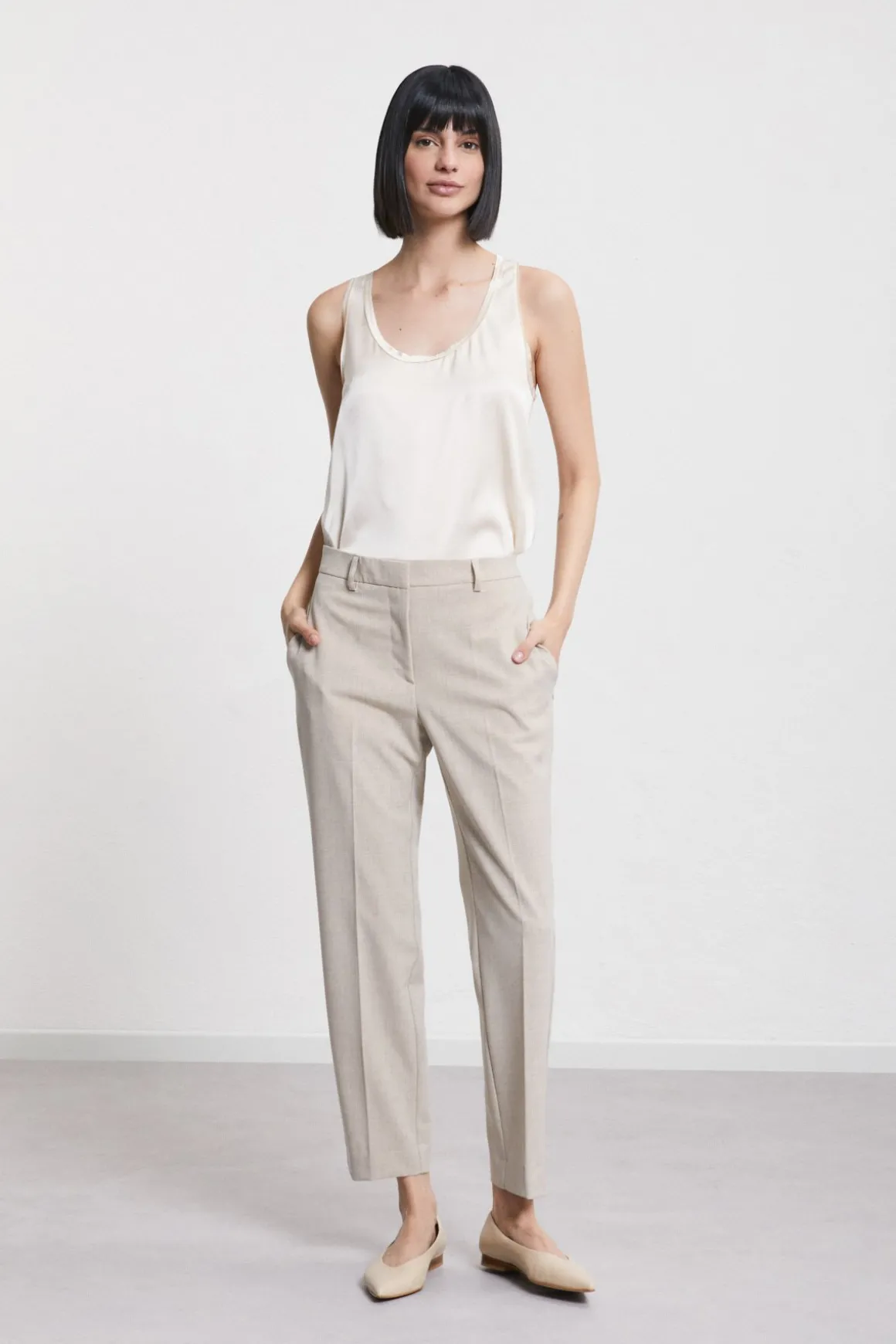 Knöchellange Hose