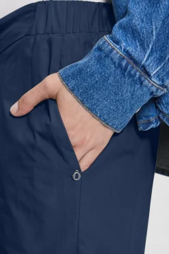 Knöchellange Popelinehose