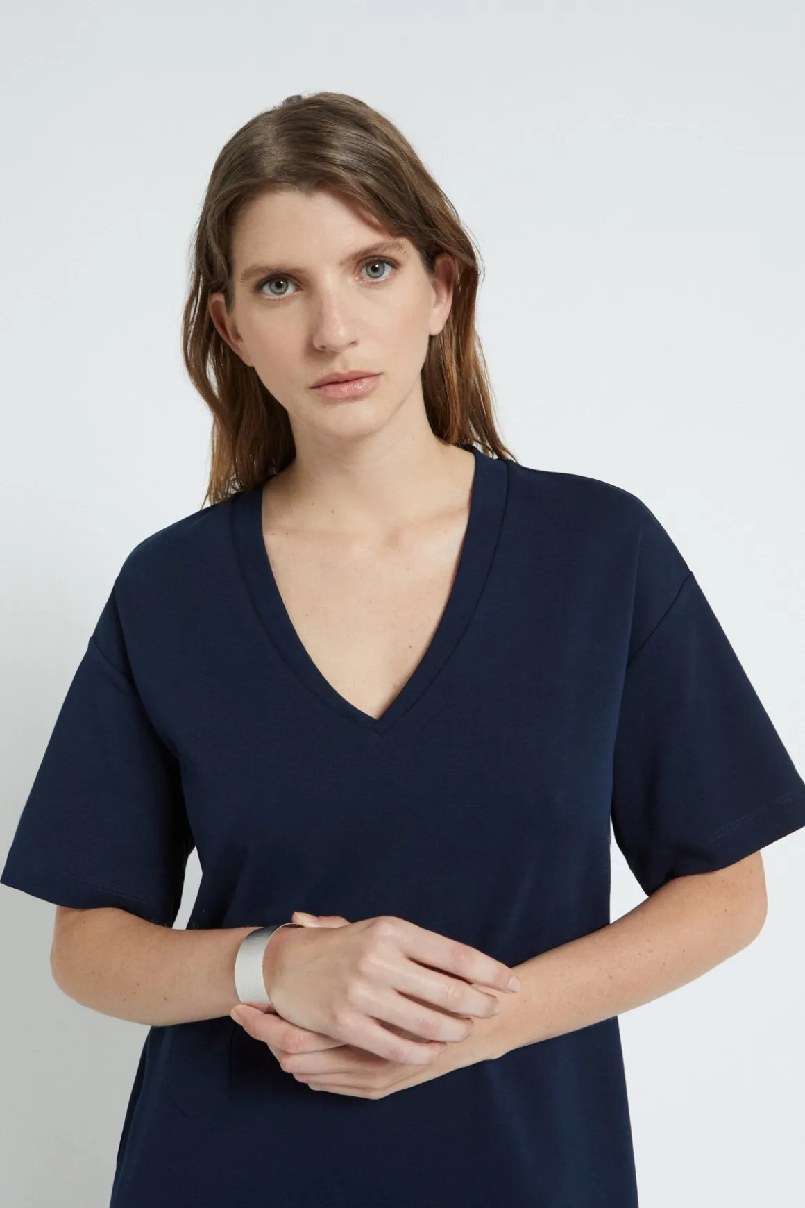 Kurzes Baumwollkleid