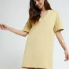 Kurzes Baumwollkleid