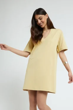 Kurzes Baumwollkleid