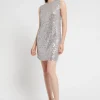 Kurzes Kleid mit Pailletten