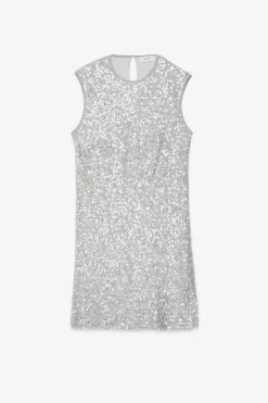 Kurzes Kleid mit Pailletten