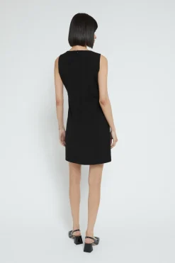Kurzes Kleid mit Schleife