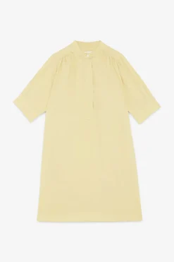 Kurzes Popelinekleid