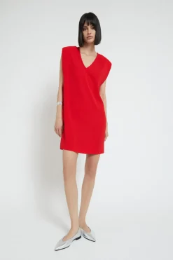 Kurzes unifarbenes Kleid