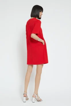 Kurzes unifarbenes Kleid