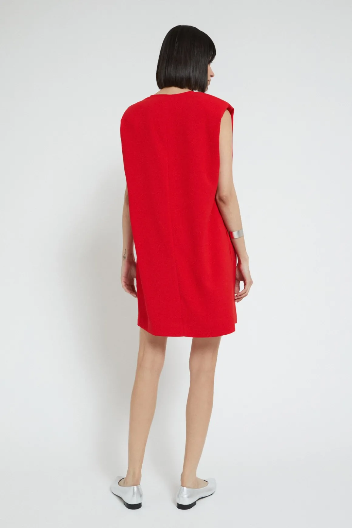 Kurzes unifarbenes Kleid