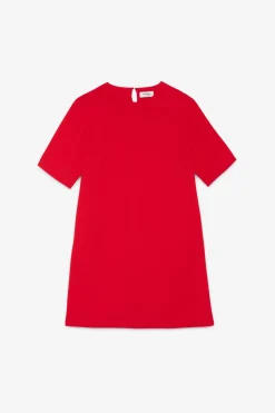 Kurzes unifarbenes Kleid