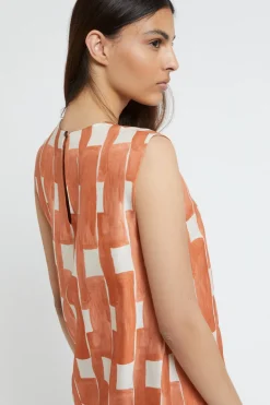 Kurzes Viskosekleid