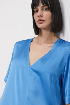 Kurzes Viskosekleid
