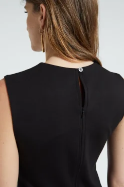 Kurzes Viskosekleid